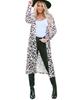Azura Exchange Leopard Open Front Duster Cardigan