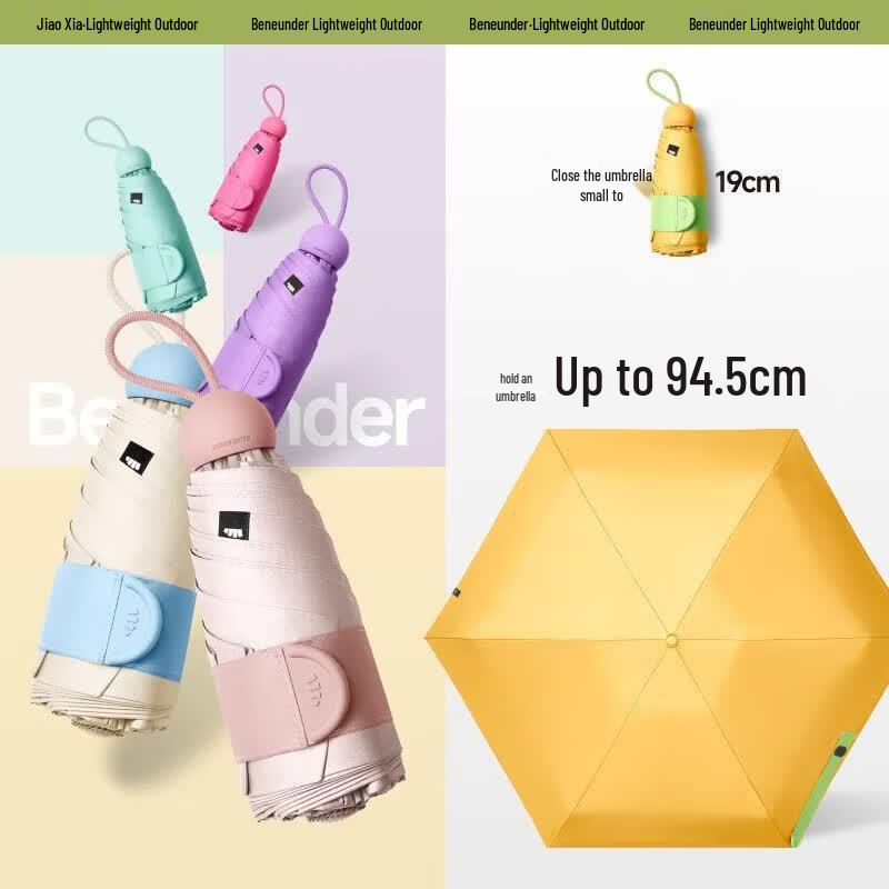 beneunder Мини-зонт-капсула с защитой от УФ