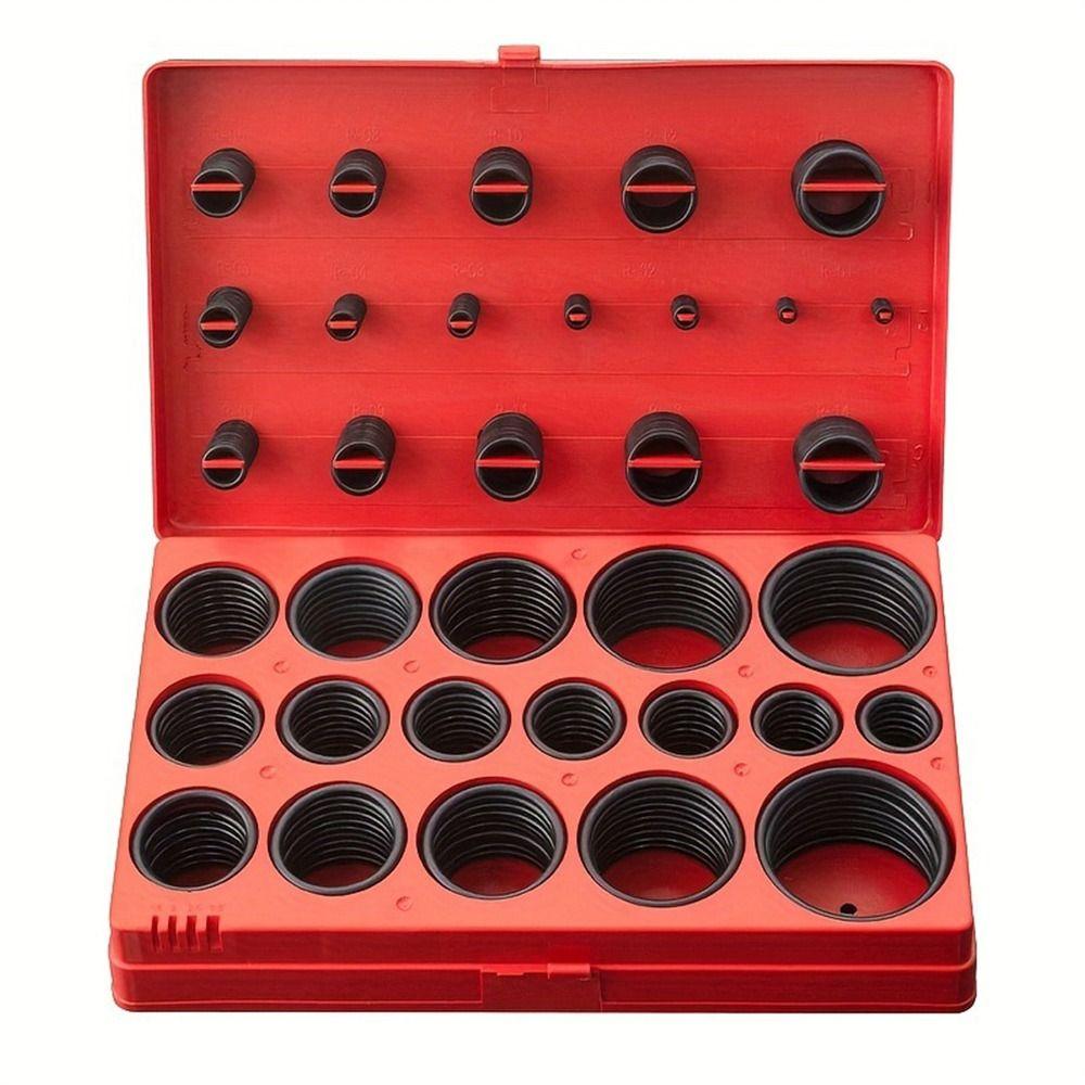 419PCS Mixed Size O-Ring Gaskets 34 Sorts Sealing Ring Assortment Kit  Automotive Mechanics