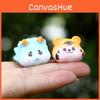 Zodiac Animal Resin Figurines Cute Desktop Decor Animal Head Home Office Ornament