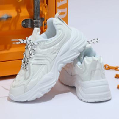 Неуклюжие кроссовки, модная модная пара, обувь на высокой весенней подошве, дышащая удобная мягкая подошва, повседневная спортивная обувь, школьная обувь