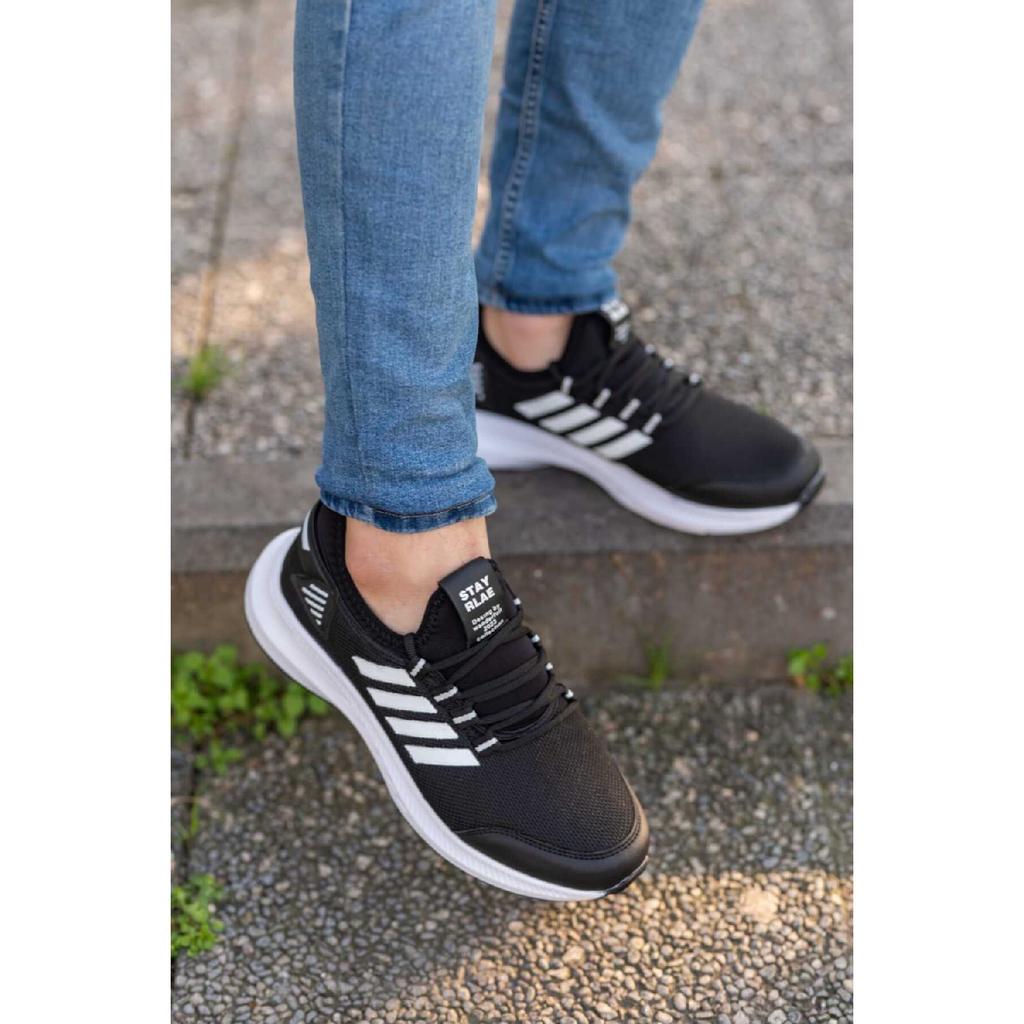 Мужские белые резиновые 4-линейные ортопедические повседневные кроссовки Wsb0716