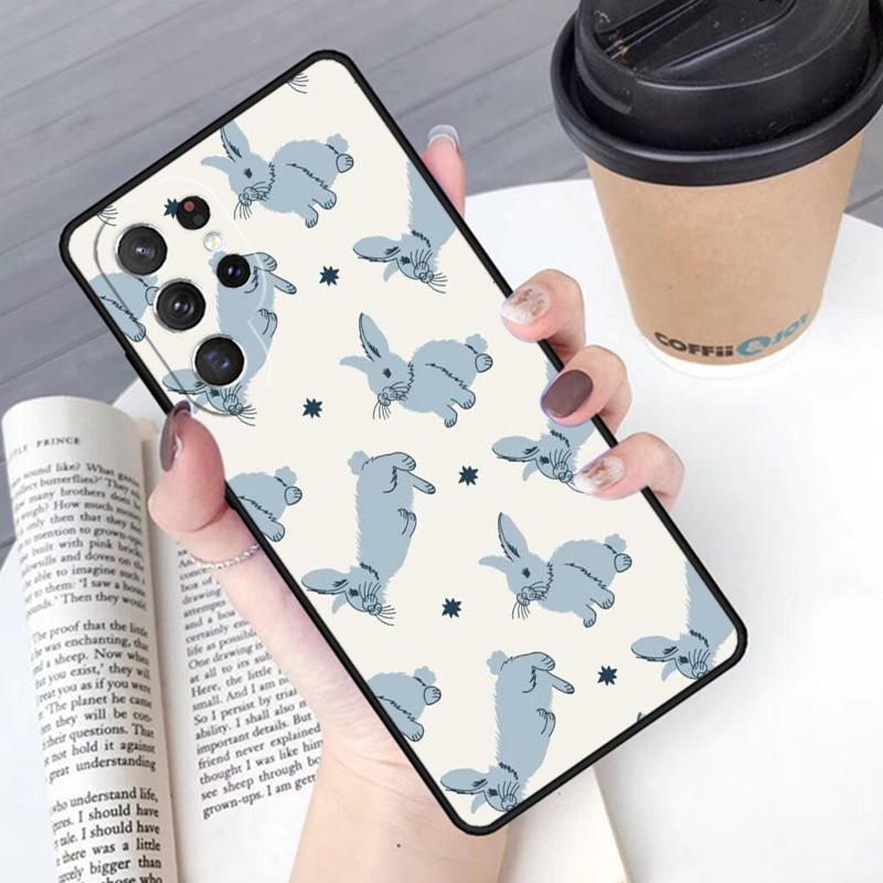 Чехол для телефона Зайчики Для Samsung Galaxy S24 S25 Ultra S21 S22 Ultra S10E Note 10 Plus Note 20 FE S23