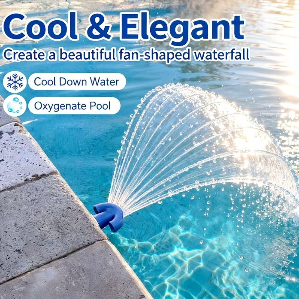 Energy Saving Pool Aerator Universal Fountain Style Aerator Oxygenation Tool Swimming Pool
