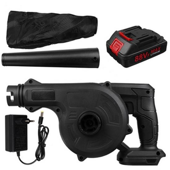 1000 Вт 2 в 1 беспроводной электрический воздуходувка для вакуумной очистки воздуходувка для выдувания и всасывания листьев пылесборник для батареи Makita 18 В