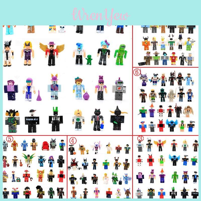Уникальный набор из 24 фигурок персонажей игр Roblox Захватывающий подарок для юных фанатов