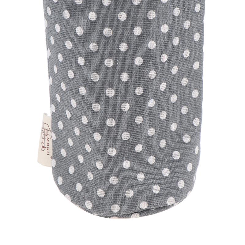 Современный стиль Портативные чехлы для бутылок Цветочный принт Хлопок Льняные сумки для чашек