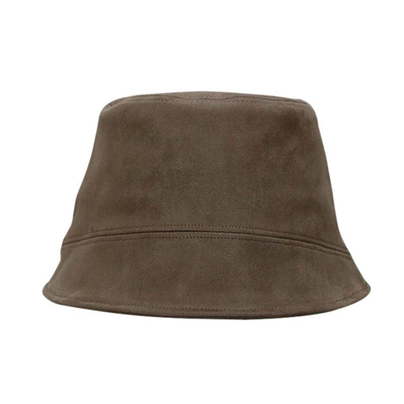 Женская шляпа-ведро, однотонная зимняя рыбацкая кепка