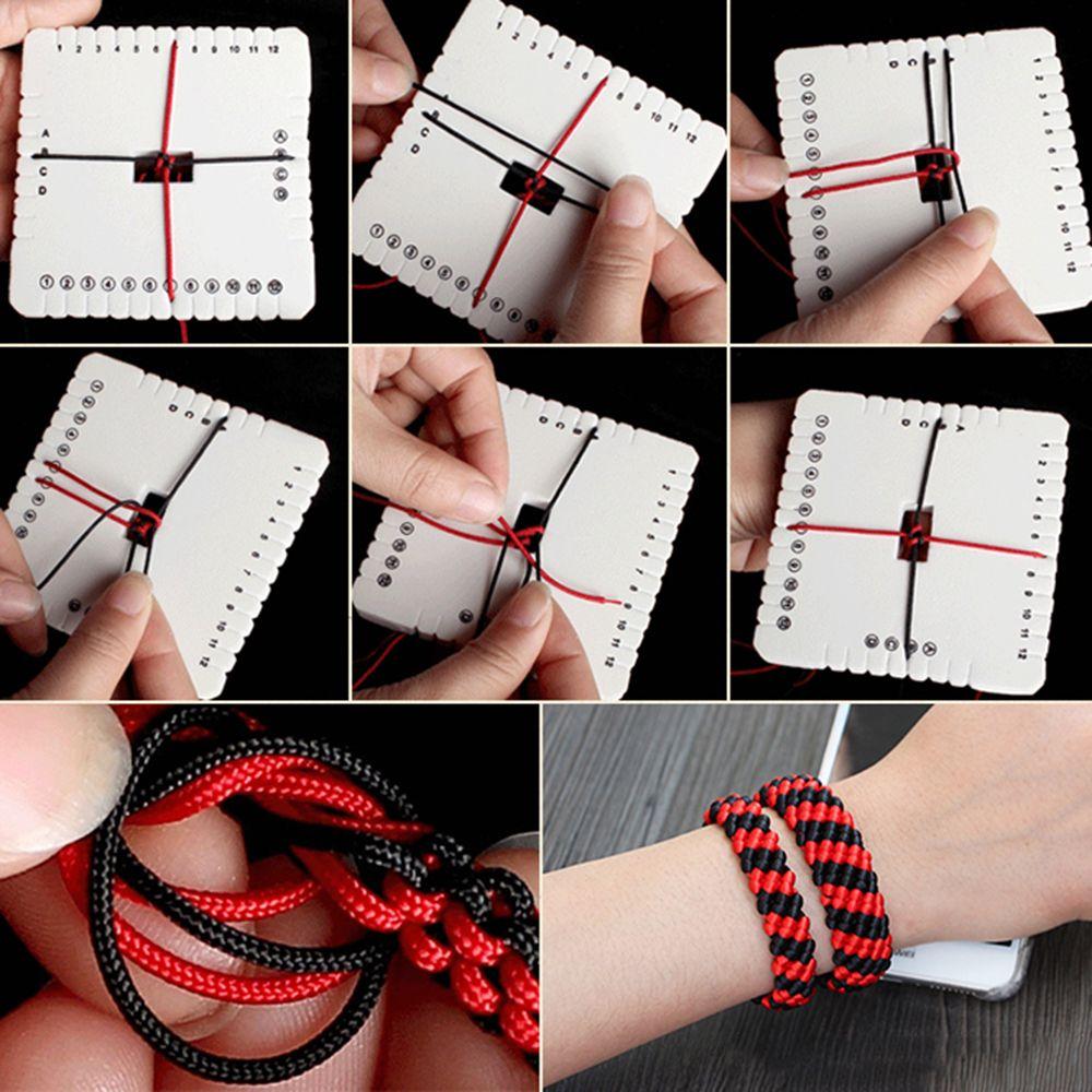 DIY Braiding Disc/Disk Beading Cord Kumihimo Handmade Tool Sewing Rope Weaving Jewelry Design Board