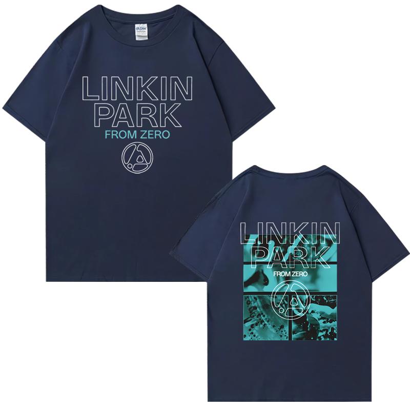 Унисекс футболка оверсайз Linkin Park 'From Zero' Мировой тур черная