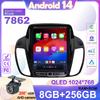 Android 14 для Ford KUGA C-max Escape 2013 - 2015 Стиль Tesla Навигация Автомобильный GPS Авто Радио Стерео Автомобильный Мультимедийный Плеер Без 5G