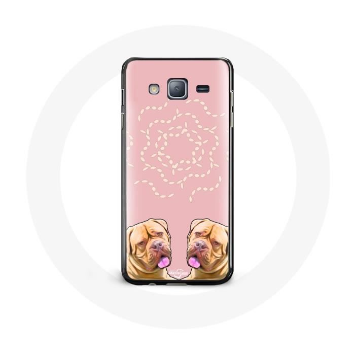 Coque pour samsung galaxy J5 2016 Dogue de Bordeaux symétrique photo