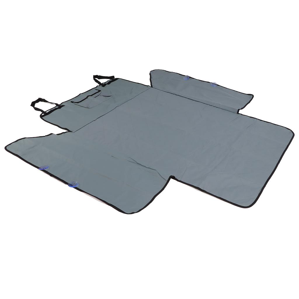 Чехол для сиденья автомобиля для собак из ткани Оксфорд, водонепроницаемый, прочный, быстрая установка, нескользящий, экономит место для собак