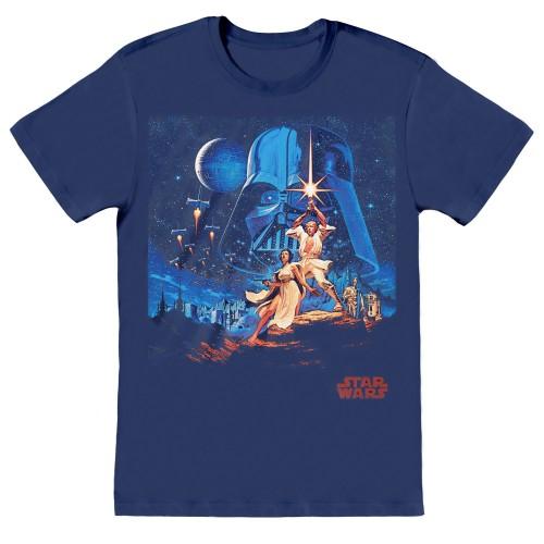 STAR WARS Unisex Adult Poster T-Shirt