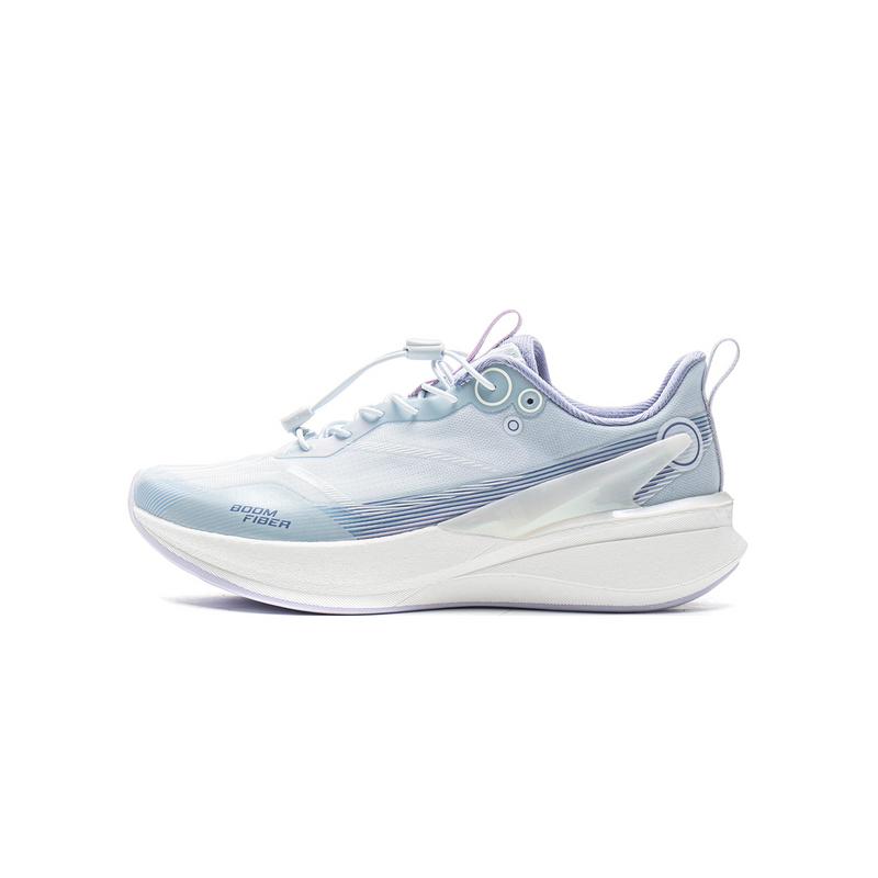 Li Ning Kids Chitu 8 Pro Comfortable Versatile Shock Absorbing Durable Rebound Low Top Running Shoes Kids Running Shoes Blue YKFV154-2