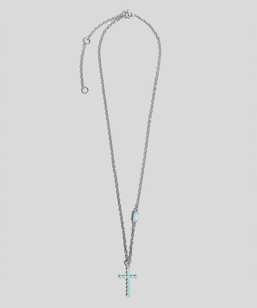 Колье Armo Ball Cross (бирюзовый)
