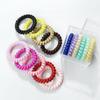 5Pcs/set Elastic Candy Colors Telephone Wire Simple Women Hair Bands Hair Rope For Children Girls Scrunchies Headband Gum Gifts
