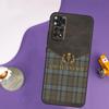 Outlander Fraser Tartan Case For Xiaomi Redmi Note 13 Pro 14 12 9 10 11 Pro 10S 11S 12S Redmi 13C 14C 10C 12C Cover