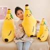 Banana Stuffed Toys Long Fruit Pillows Sleeping Doll Soft Plush Cute Dolls Decoration Soft Touching Easy To Rebound