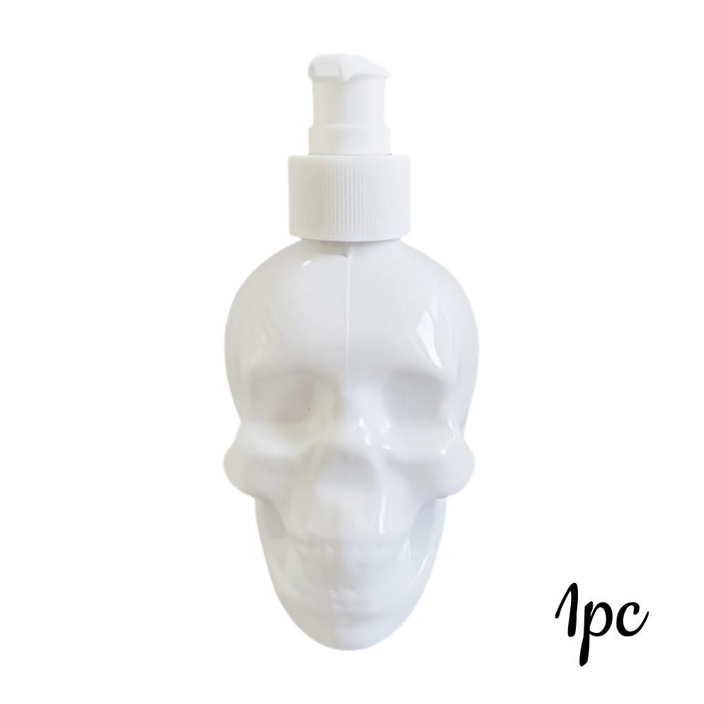 1/3 шт. Дозатор для лосьона в форме черепа, многоразовая бутылка с помпой для шампуня, увлажняющего крема, жидкого мыла, для хранения, для дома, ванной комнаты, праздничного декора