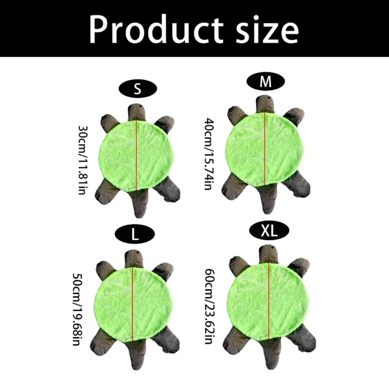 Turtles Floor Foot Mop Double Side Cleaning Pad For Easy Floor Maintenance Dust Hair Pickup Washable for Various Floor