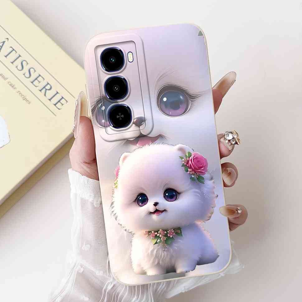 For itel City 100 4G C671L Case Cute Butterfly Rabbit Soft Silicone Back Cover For ITEL City100 4G 6.75" Fashion Bow Phone Shell