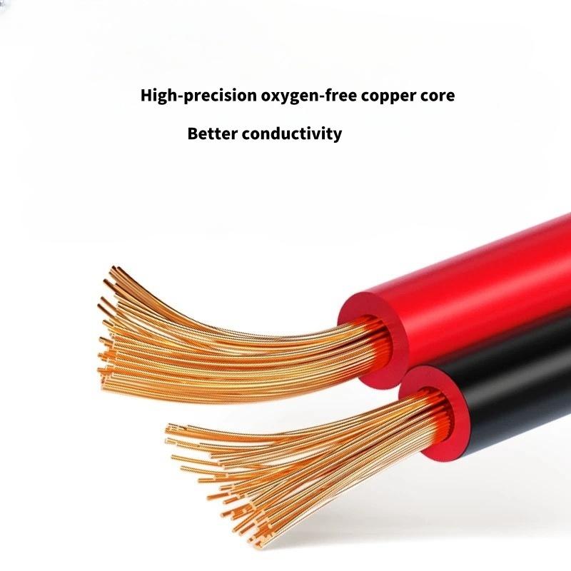 5/10M RVB Red Black 2 Pins Electrical Wire 12 14 16 18 20 22 AWG PVC Insulated Bare Copper Power Lines LED Cables