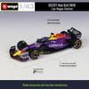Ббураго 1:43 Red Bull RB19 Формула-1 Гоночный автомобиль 2023 Лас-Вегас Симуляция Модель из сплава