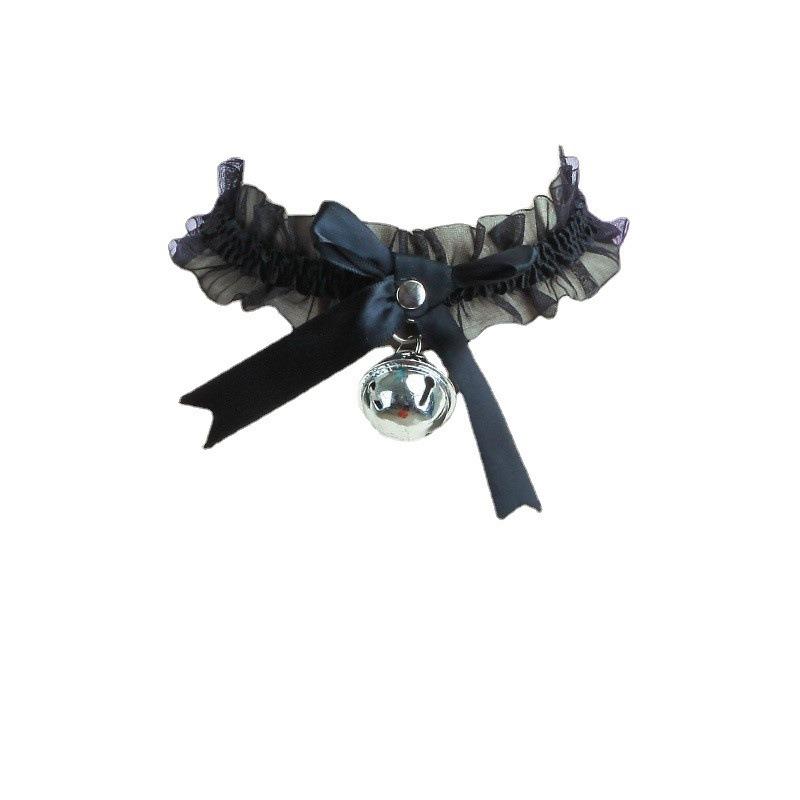 Lace Edge Bell Abstinence Neck Ring Necklace Cute Girl Neck Pure Lust Temptation Jewelry Style Girl