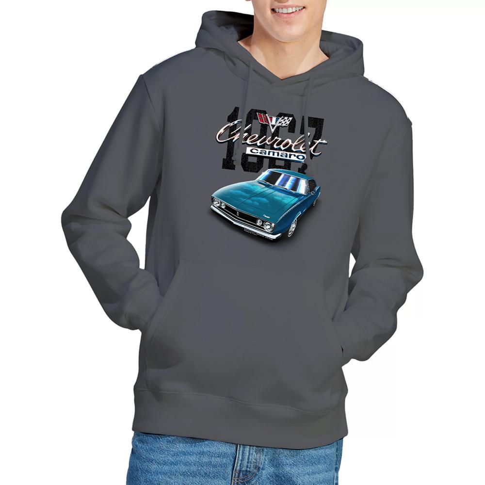 Chevrolet Unisex Adult Classic Camaro Heather Hoodie