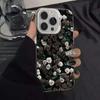Чехол для телефона Black and White Rose для Apple iPhone16promax - лазерный мягкий силиконовый креативный противоударный чехол для iPhone16/15/14/13/12/11/Pro/Promax/Plus