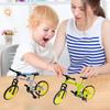 Foldable Downhill Mountain Bike Model Rotary Wheels Mini Finger Bicycle Educational Toy Desktop Decoration Toddlers Boys Girls Gift