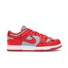 Кроссовки унисекс Off-White x Dunk Low University Red Wolf-Grey CT0856-600