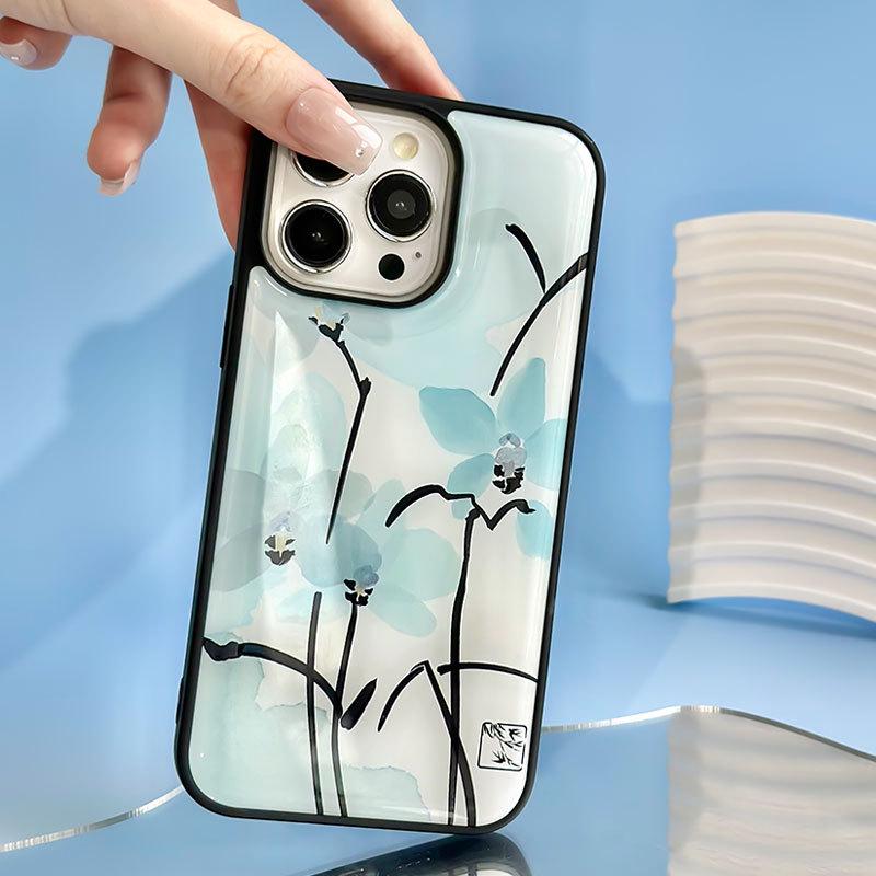 Эпоксидный чехол Zhitai для iPhone 16 Pro Max и 16, подходит для Huawei Mate 60 Pro.