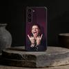 Чехол для телефона R-Rock Y-Yungblud для Samsung Galaxy A91,80,73,72 ,71,53,52,32 ,31,22,21s,20, Мягкий черный чехол