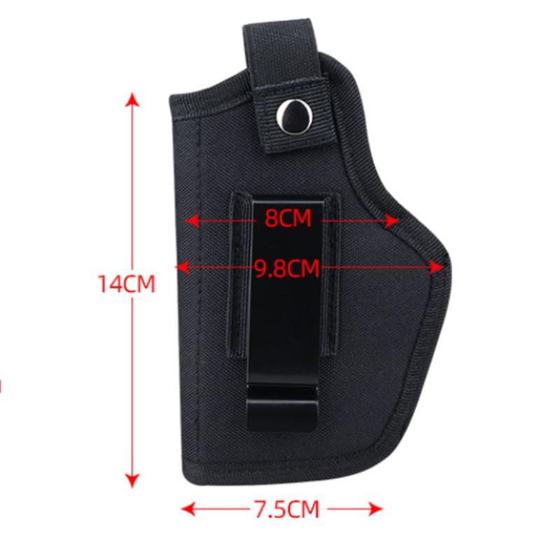 Универсальная тактическая кобура для пистолета, кобура для скрытого ношения, поясной металлический зажим, кобура IWB OWB, сумка для страйкбольного пистолета для пистолетов всех размеров