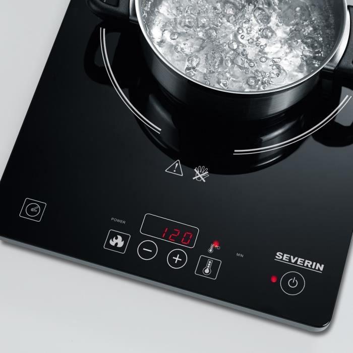 SEVERIN Countertop Hob - KP1071 - Induction 1 Burner - Up To 240°C - 2000W