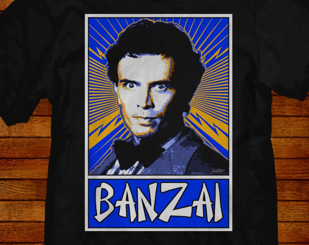 Buckaroo Banzai Pop Art T shirt