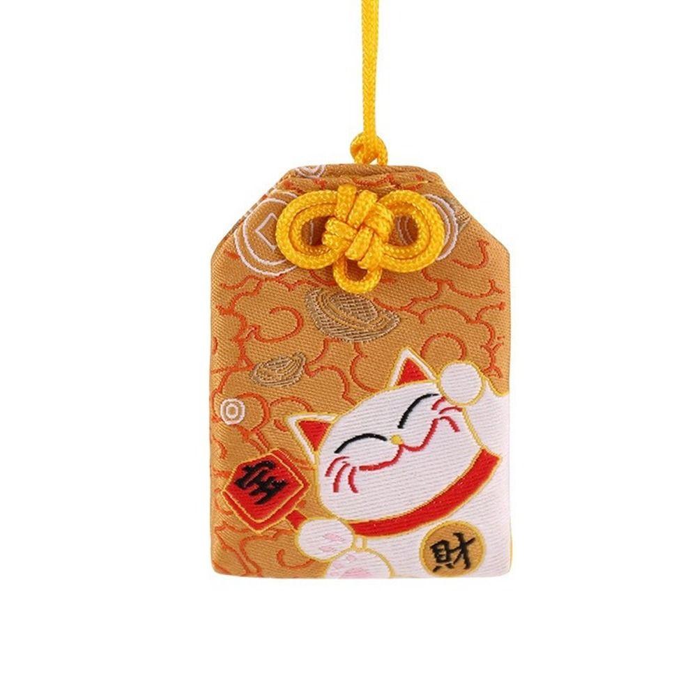 Amulet New Year's Blessing Carp Women Key Chain Lucky Amulet Pray Pendant Embroidered Sachet