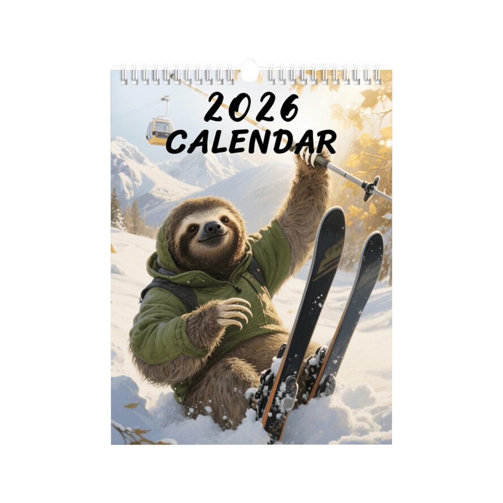 2026 -Themed Wall Calendar, Illustrated Calendar, Unique Christmas And Holiday Gift Ideas