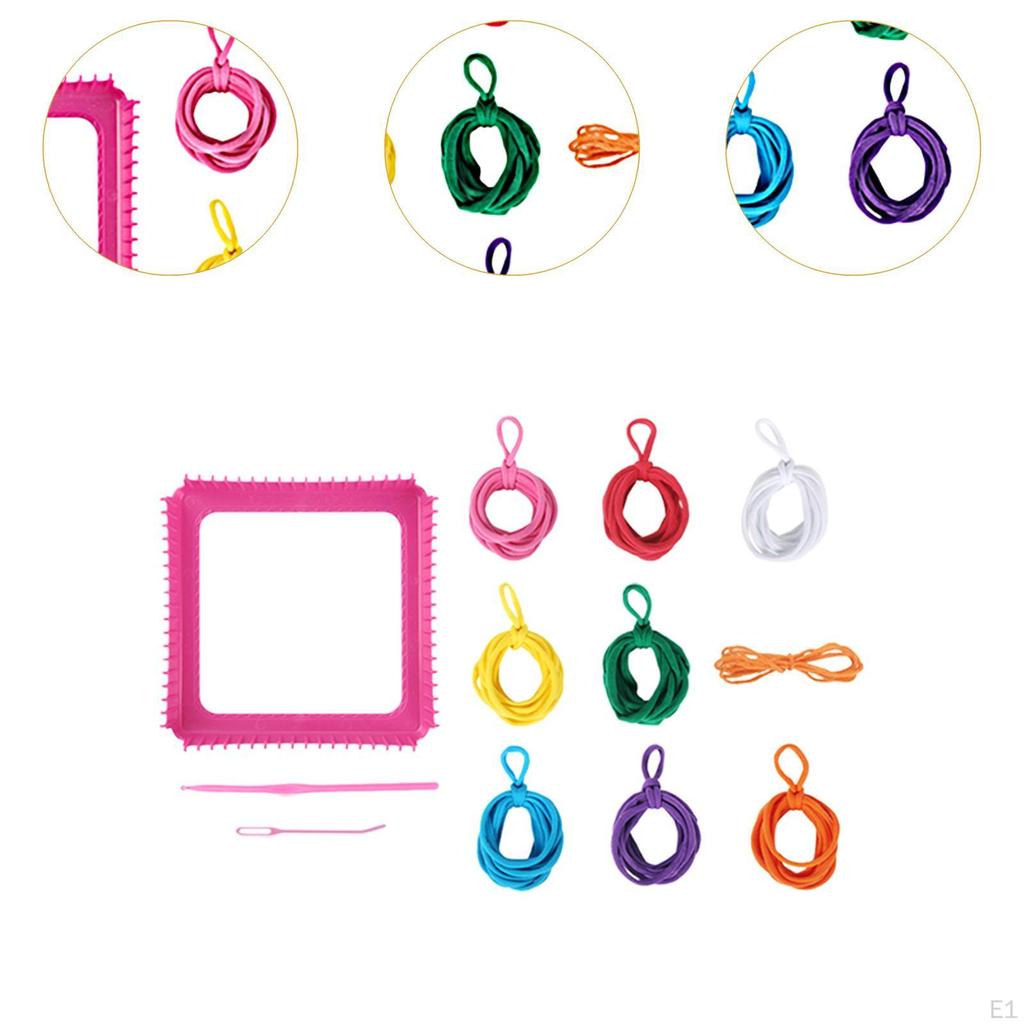 Набор для вязания крючком игрушка-держатель для горшка с эластичной веревкой для шапки шарфа