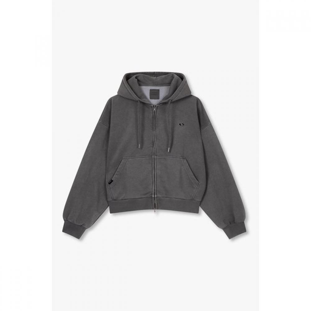 Studio Tomboy Garment Dye Zip Up Hoodie Model  9176113974