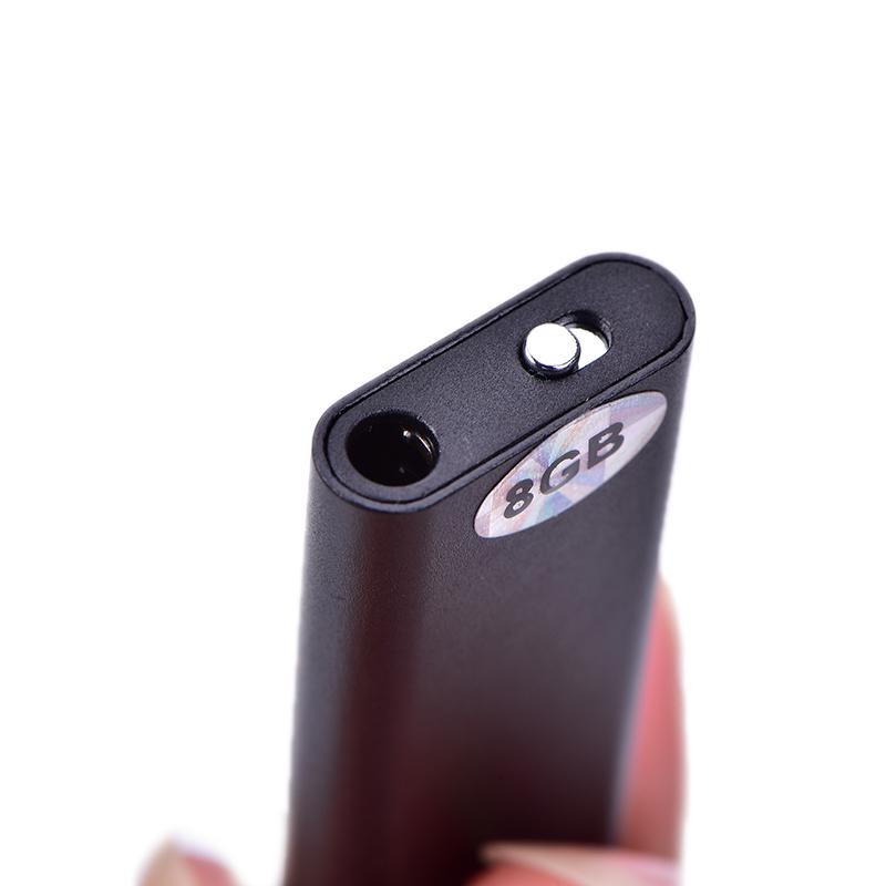 1Pc Portable Mini Audio Recorder Voice Activated Listening Device 96 Hours 8Gb