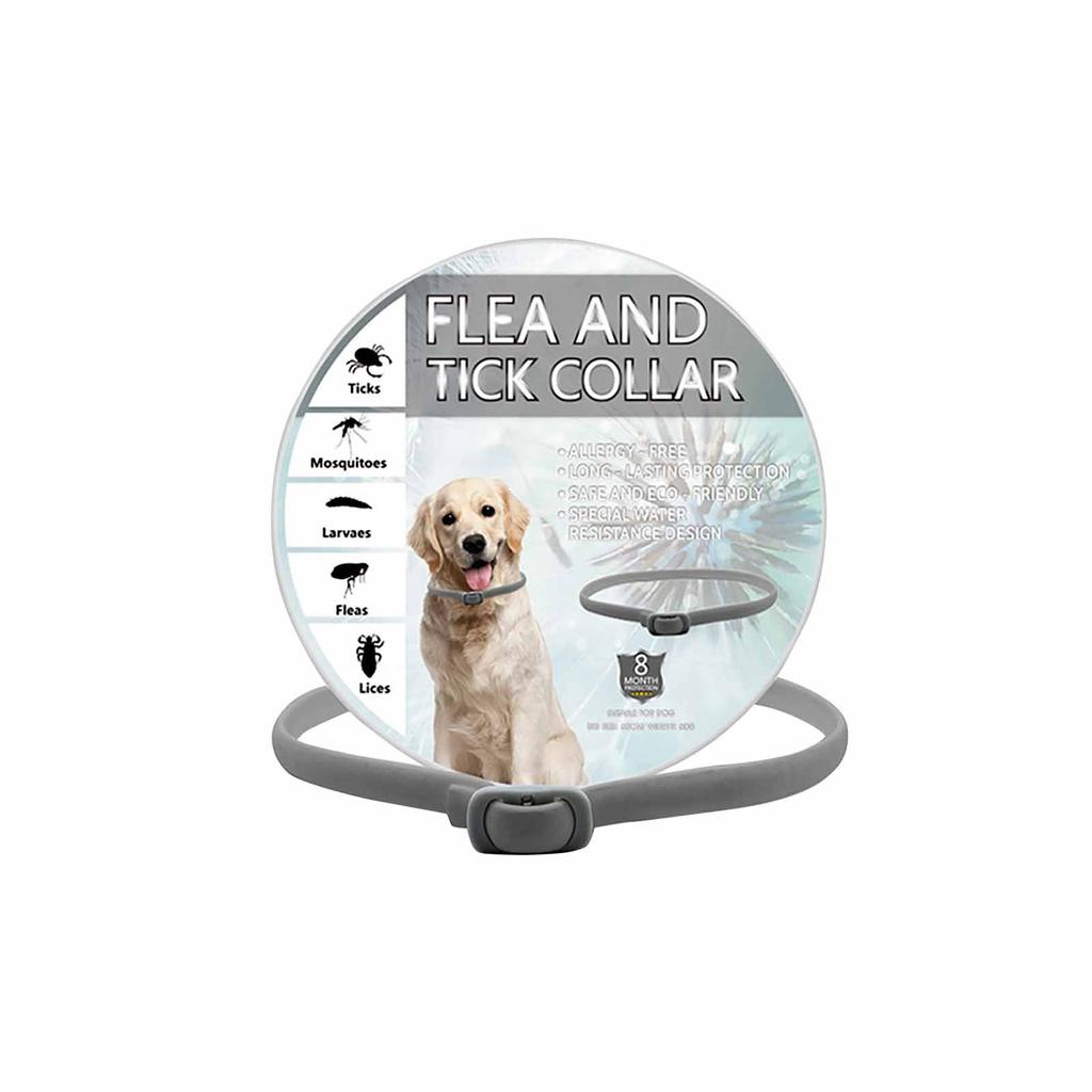 Ошейник от клещей для собак – эффективный против – водонепроницаемый и регулируемый Tick с натуральными ингредиентами