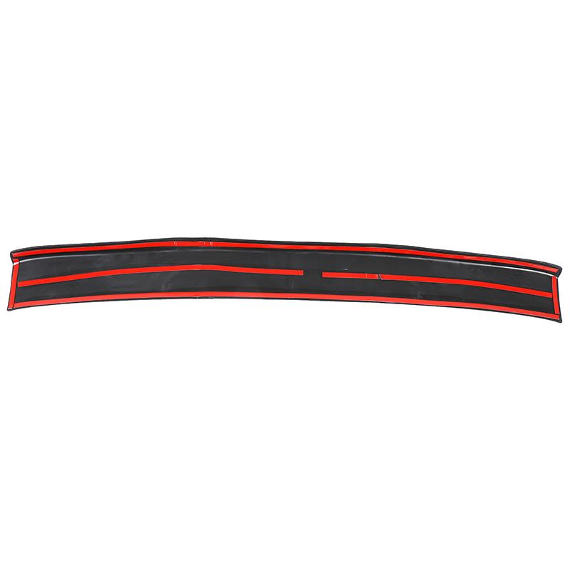 TPE Black For Fiat 500 2016-2025 Car Exterior Rear Guard Decorative Protective Strip Car Accessories