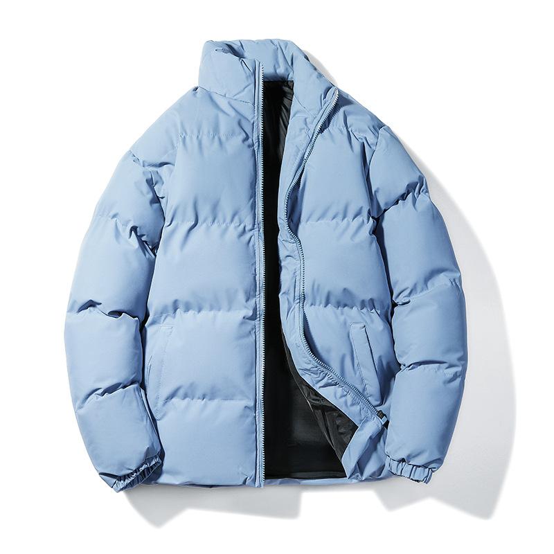 Autumn and Winter New Winter Cotton-padded Clothes for Men and Women with The Same Loose Stand-up Collar Trendy Brand Cotton-padded Jacket