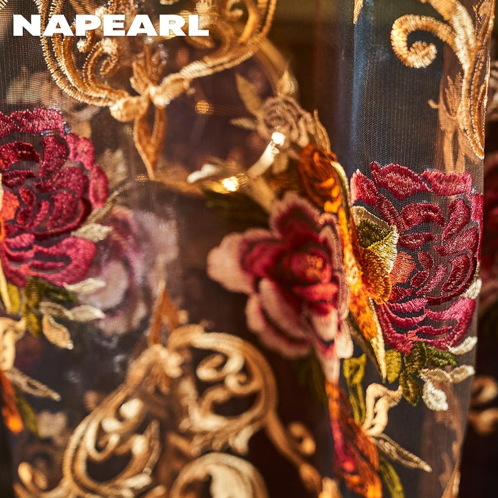 Тюль в Европейском стиле от бренда NAPEARL