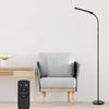 BeaNet LED Floor Lamp [Magnetic Suction, Wireless Remote Control, Flat Light] 5-Level Dimming and Color Adjustment [15W, PSE Certified] Eye-Friendly,