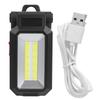 Mini Folding LED COB Work Light Magnetic Lamp Adjustable Brightness with Hook for Outdoor Repair