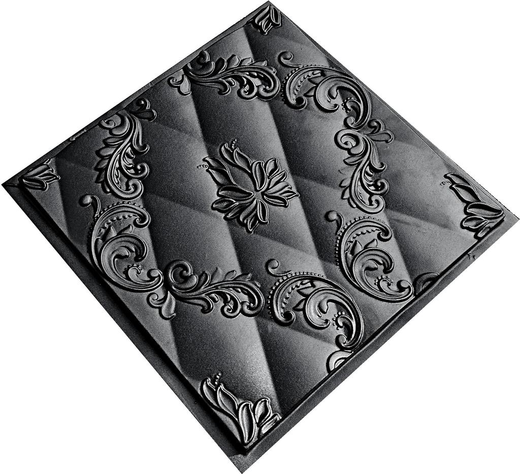3D Wall Panel Mold for Gypsum, Plaster or Concrete Tile for Decorative Wall Panels 'Original'
